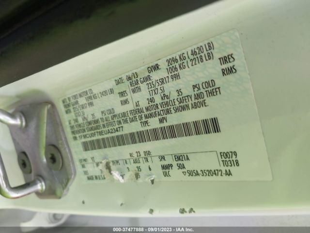 1FMCU0F78EUA23477 Ford ESCAPE S