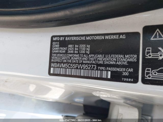 WBAVM5C55FVV95273 BMW X1 Xdrive35i