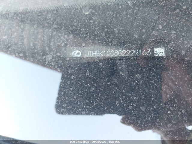 2016 Lexus ES, VIN: JTHBK1GG8G2229163