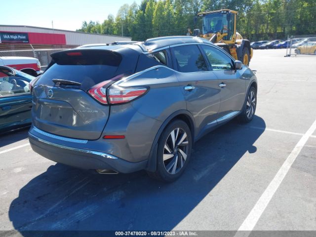 5N1AZ2MG4JN159651 Nissan Murano Platinum