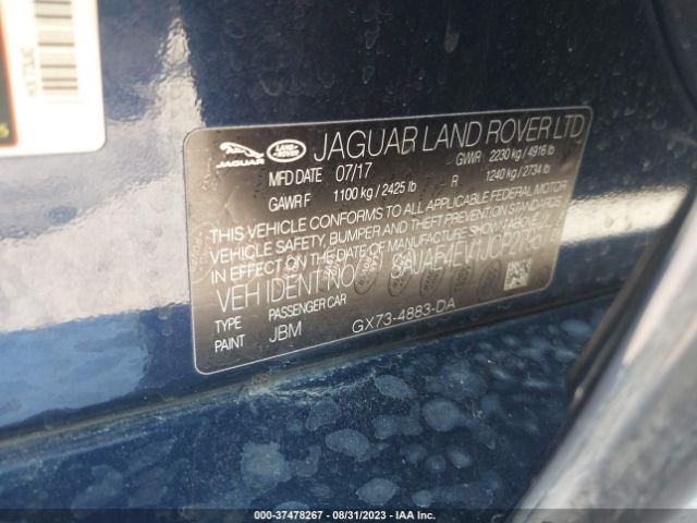 SAJAE4EV1JCP27957 Jaguar Xe 35t Prestige