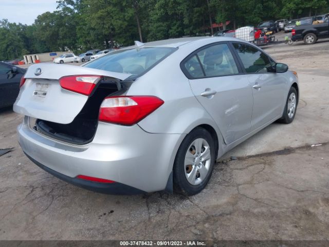 KNAFK4A68G5484590 KIA FORTE LX
