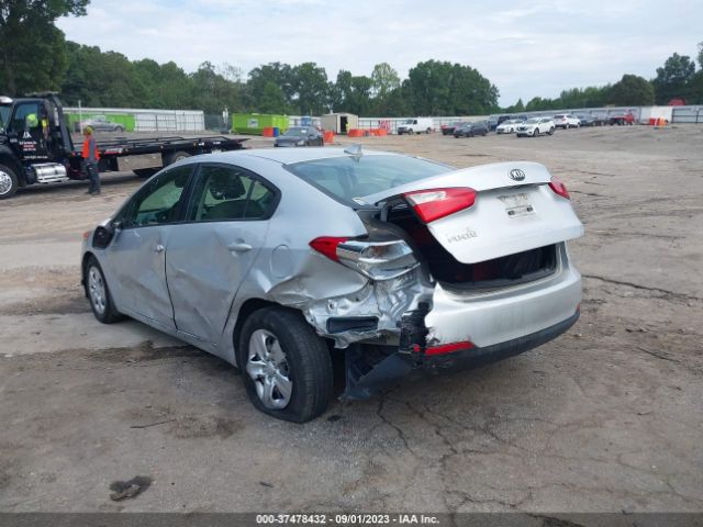 KNAFK4A68G5484590 KIA FORTE LX