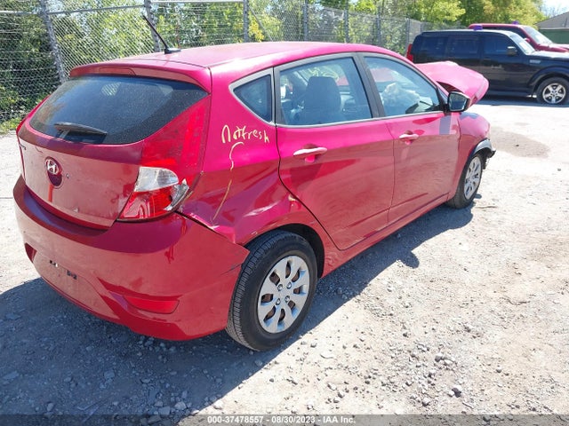 2016 HYUNDAI ACCENT SE VIN: KMHCT5AE5GU274921