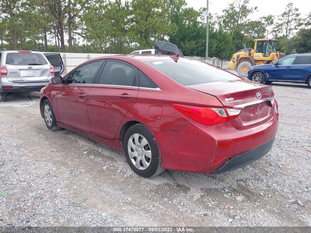 2011 HYUNDAI SONATA GLS VIN: 5NPEB4ACXBH236161