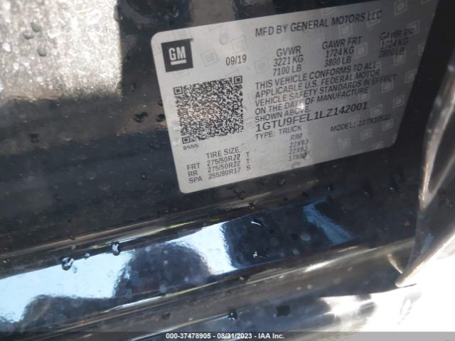 1GTU9FEL1LZ142001 GMC Sierra 1500 Denali