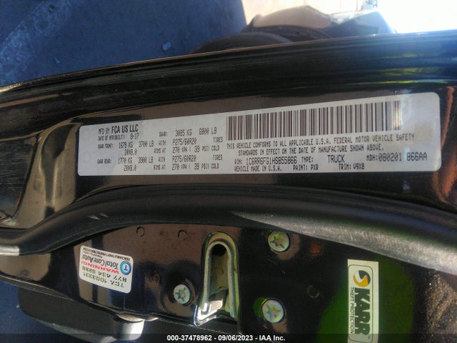 RAM 1500 Express 2017 1C6RR6FG1HS855866 Image 9