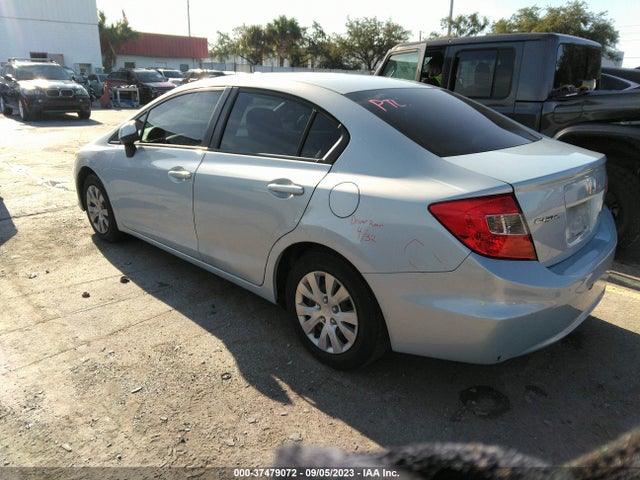 2012 HONDA CIVIC SDN LX VIN: 19XFB2F59CE057151