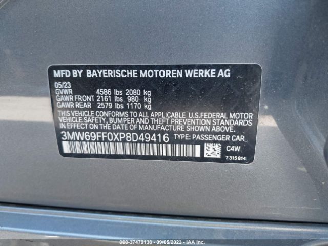 3MW69FF0XP8D49416 BMW 3 Series 330i