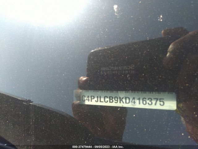 1C4PJLCB9KD416375 Jeep Cherokee Latitude