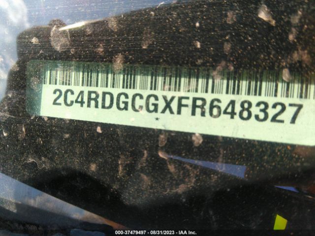 2C4RDGCGXFR648327 Dodge Grand Caravan Sxt