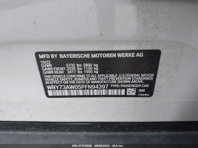 WBY73AW05PFN94397 BMW I4 Edrive40
