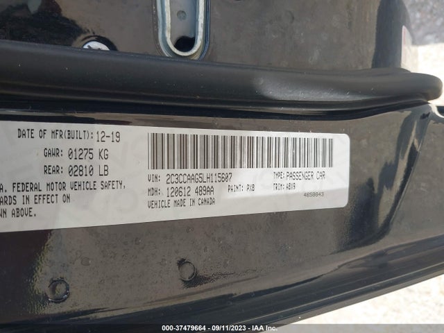 Chrysler 300 Touring 2020 2C3CCAAG5LH115607 Image 9