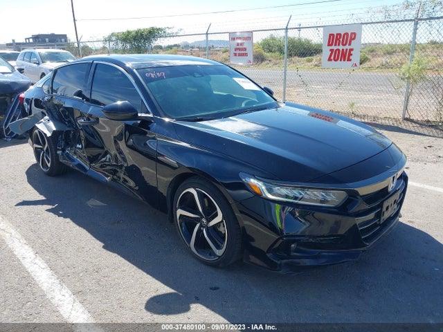 2021 HONDA ACCORD SEDAN SPORT VIN: 1HGCV2F37MA015589
