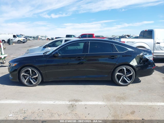 2021 HONDA ACCORD SEDAN SPORT VIN: 1HGCV2F37MA015589