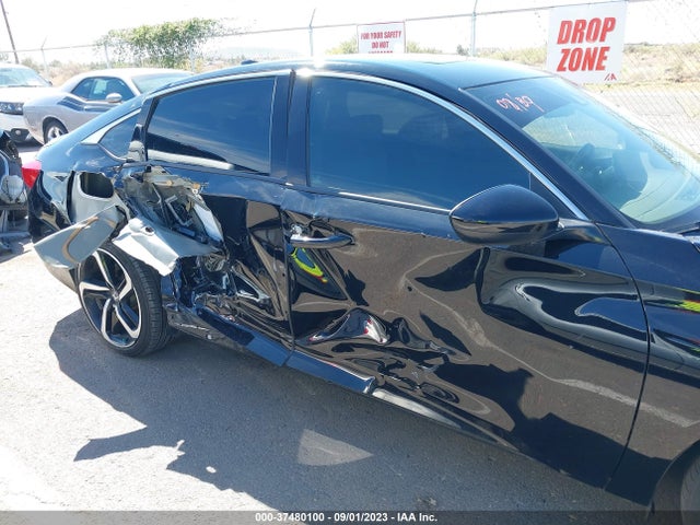 2021 HONDA ACCORD SEDAN SPORT VIN: 1HGCV2F37MA015589