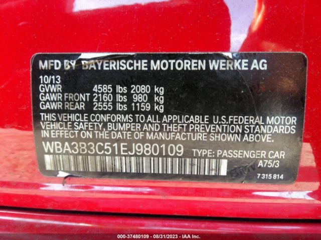 WBA3B3C51EJ980109 BMW 3 Series 328i Xdrive