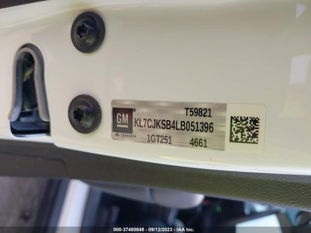 Chevrolet TRAX LS 2020 KL7CJKSB4LB051396 Image 9