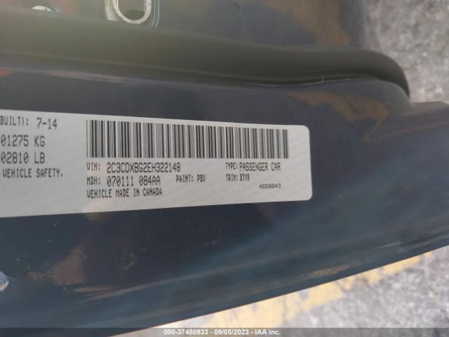 2C3CDXBG2EH322148 Dodge Charger Se