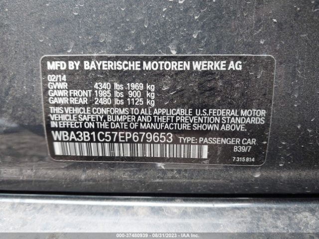 WBA3B1C57EP679653 BMW 3 Series 320i