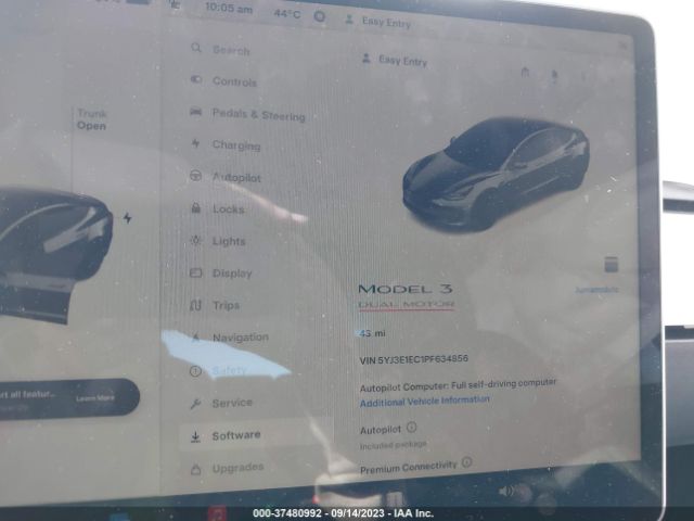 5YJ3E1EC1PF634856 Tesla Model 3 Performance