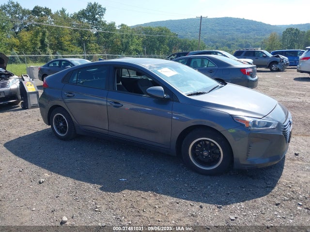 Hyundai Ioniq Hybrid Blue 2019 KMHC65LCXKU128526 main image
