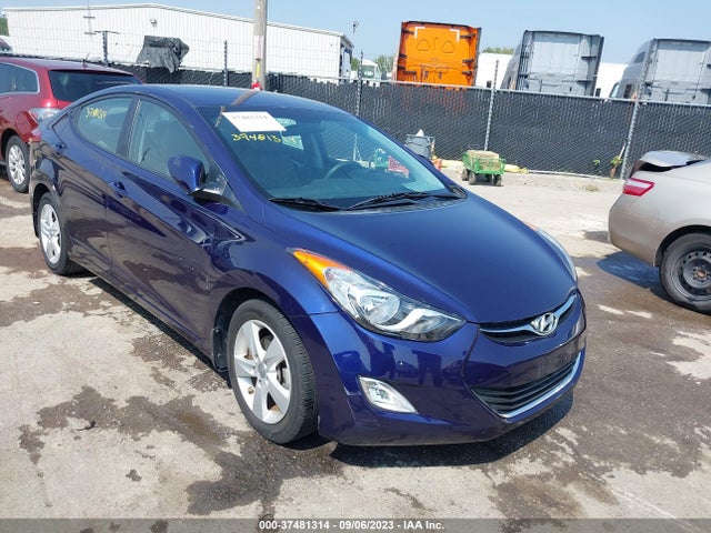 2013 HYUNDAI ELANTRA GLS VIN: 5NPDH4AE8DH225786