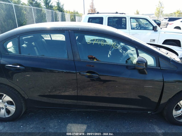 2013 HONDA CIVIC SDN LX VIN: 2HGFB2F50DH566228