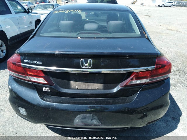2013 HONDA CIVIC SDN LX VIN: 2HGFB2F50DH566228