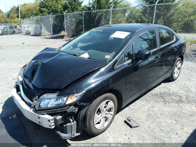 2013 HONDA CIVIC SDN LX VIN: 2HGFB2F50DH566228