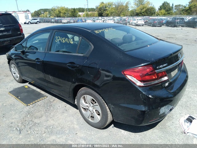 2013 HONDA CIVIC SDN LX VIN: 2HGFB2F50DH566228