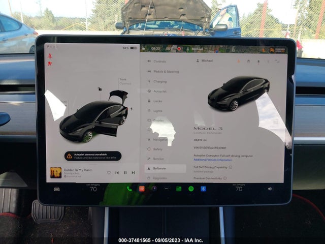 2018 Tesla 3, VIN: 5YJ3E1EA2JF037981