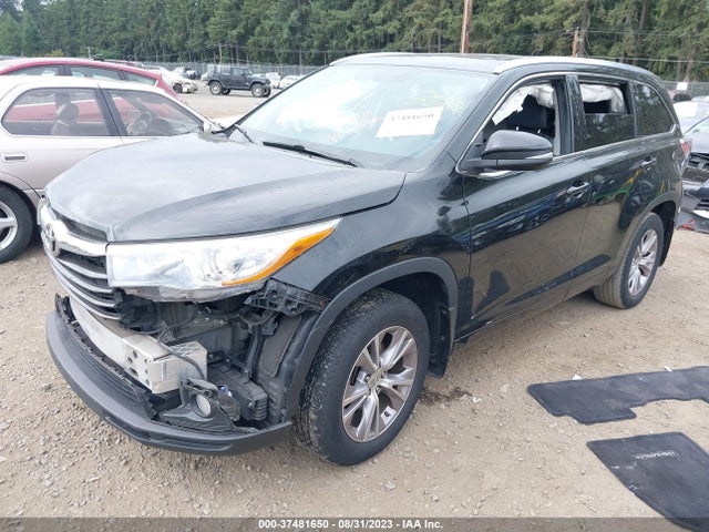 Toyota Highlander Xle 2015 5TDJKRFH3FS098270 Image 2