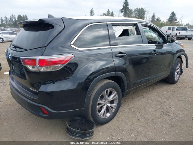 Toyota Highlander Xle 2015 5TDJKRFH3FS098270 Image 9