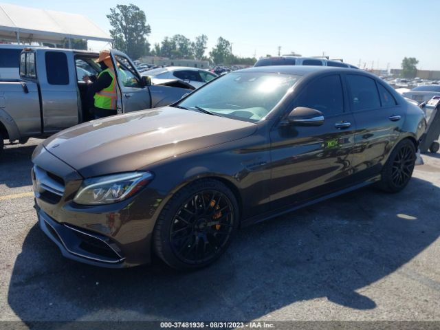 55SWF8HBXFU034484 Mercedes-Benz C-class Amg C 63 S