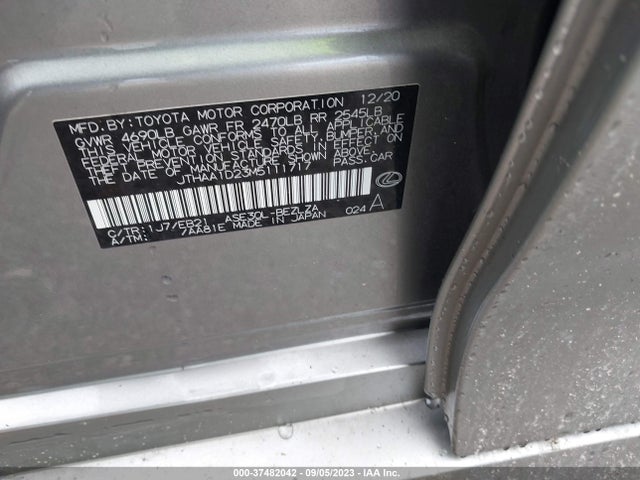 JTHAA1D23M5111717 Lexus Is Is 300