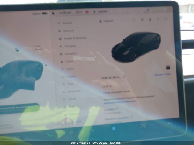 5YJ3E1EA3PF478141 Tesla MODEL 3