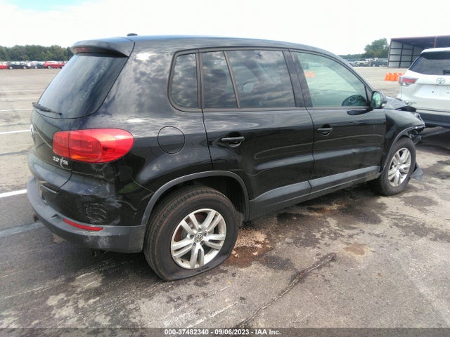 2013 VOLKSWAGEN TIGUAN S VIN: WVGAV3AX4DW571914
