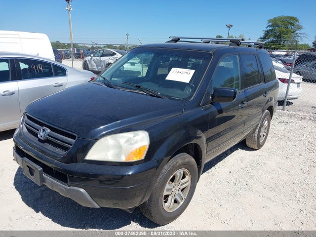 2005 HONDA PILOT EX-L VIN: 5FNYF18575B061829