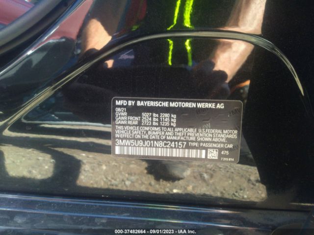 3MW5U9J01N8C24157 BMW 3 Series M340i Xdrive