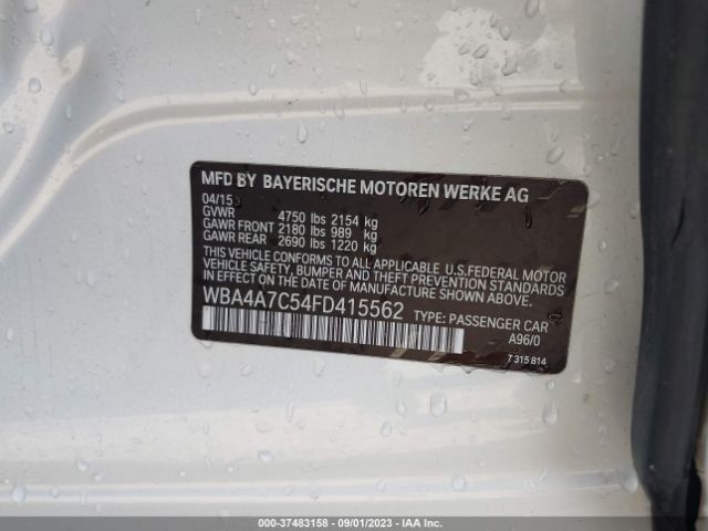 WBA4A7C54FD415562 BMW 4 Series 428i Xdrive