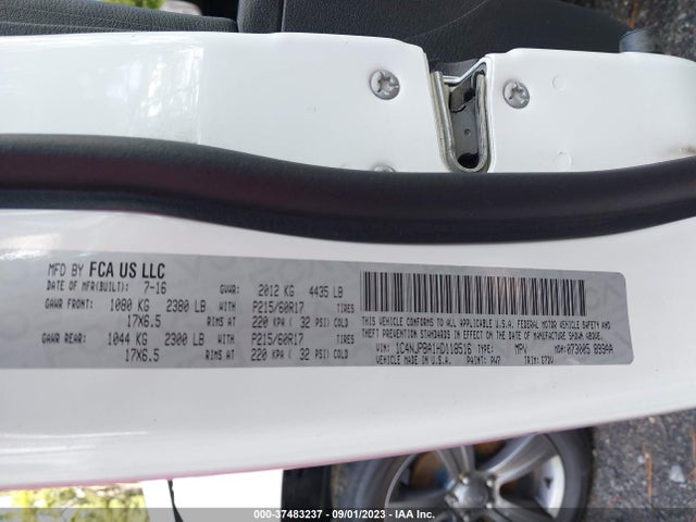 1C4NJPBA1HD118516 Jeep Patriot Sport Se