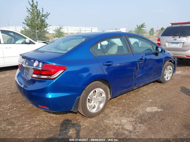 Honda Civic Sedan Lx 2014 19XFB2F54EE062650 Image 4