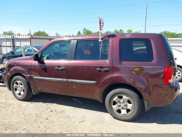 5FNYF3H22FB001752 Honda PILOT LX