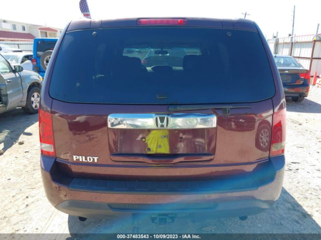 5FNYF3H22FB001752 Honda PILOT LX