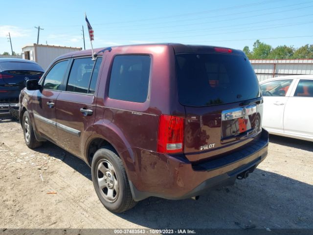 5FNYF3H22FB001752 Honda PILOT LX
