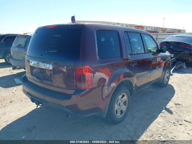 5FNYF3H22FB001752 Honda PILOT LX