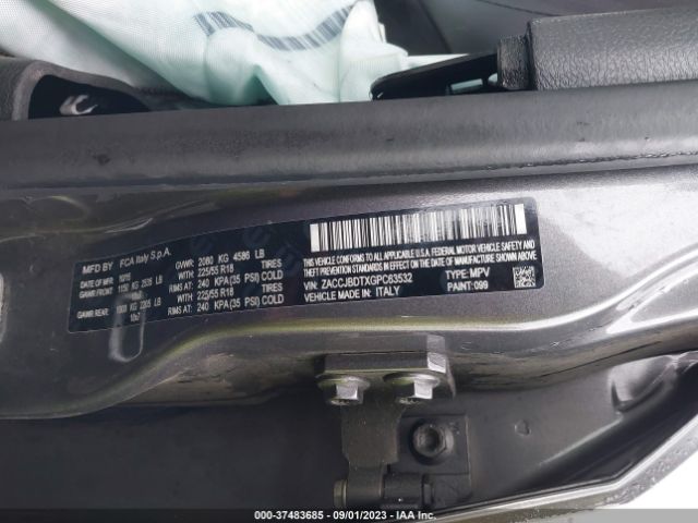 ZACCJBDTXGPC63532 Jeep Renegade Limited