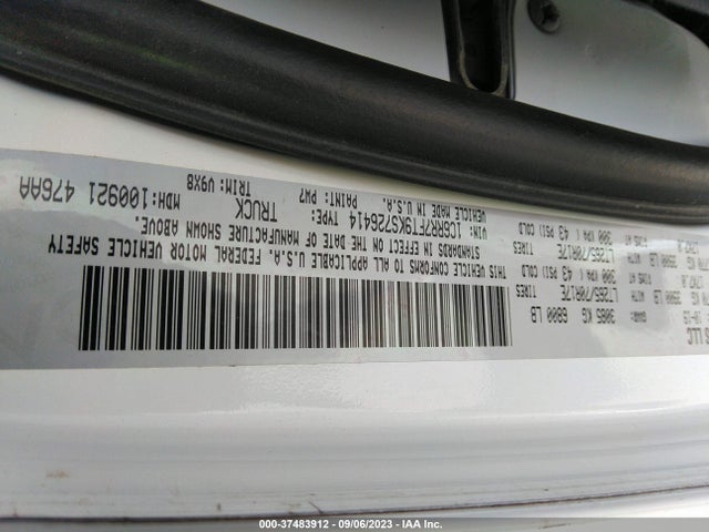 1C6RR7FT9KS726414 RAM 1500 Classic Tradesman