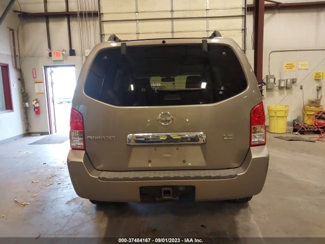 2007 NISSAN PATHFINDER LE VIN: 5N1AR18U07C644030